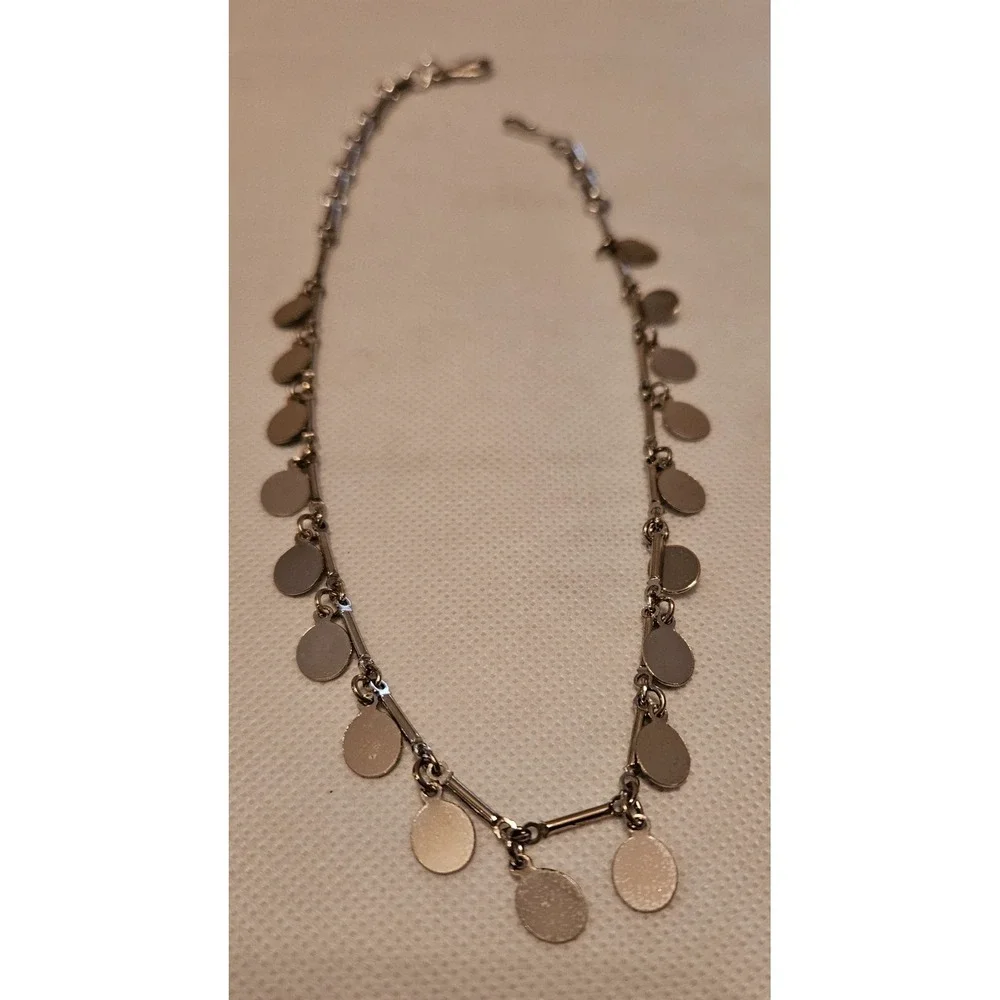 Vintage‎ COROCRAFT CORO CORO CRAFT 16 inch Silver Tone Necklace